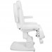 Pedicure chair AZZURRO 708AS (3-motors), White